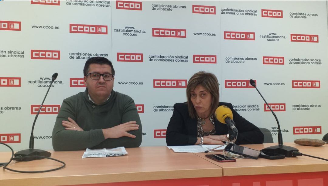 Rueda de prensa de Comisiones Obreras