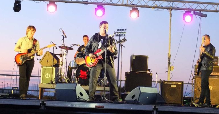 Concierto en las fiestas de Paracuellos de Jarama