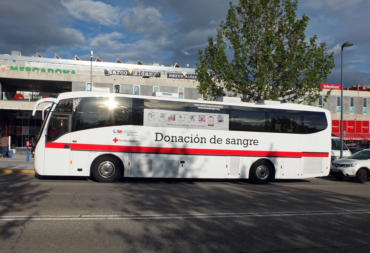 Unidad de Donación de Sangre en Paracuellos de Jarama