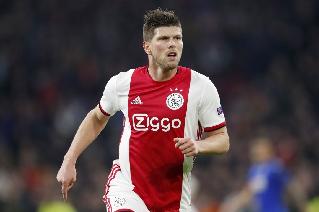 Huntelaar, en un partido del Ajax de Amsterdam.