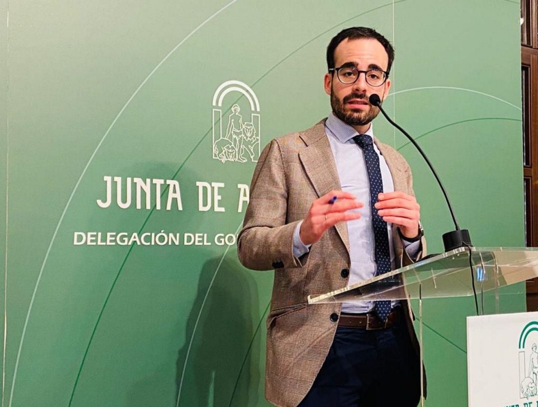 El delegado territorial de Empleo de la Junta de Andalucía en Córdoba, Ángel Herrador