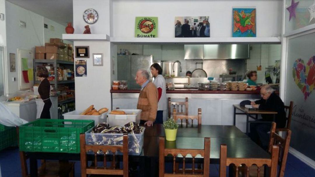 Imagen del Banco de Alimentos de Salamanca.