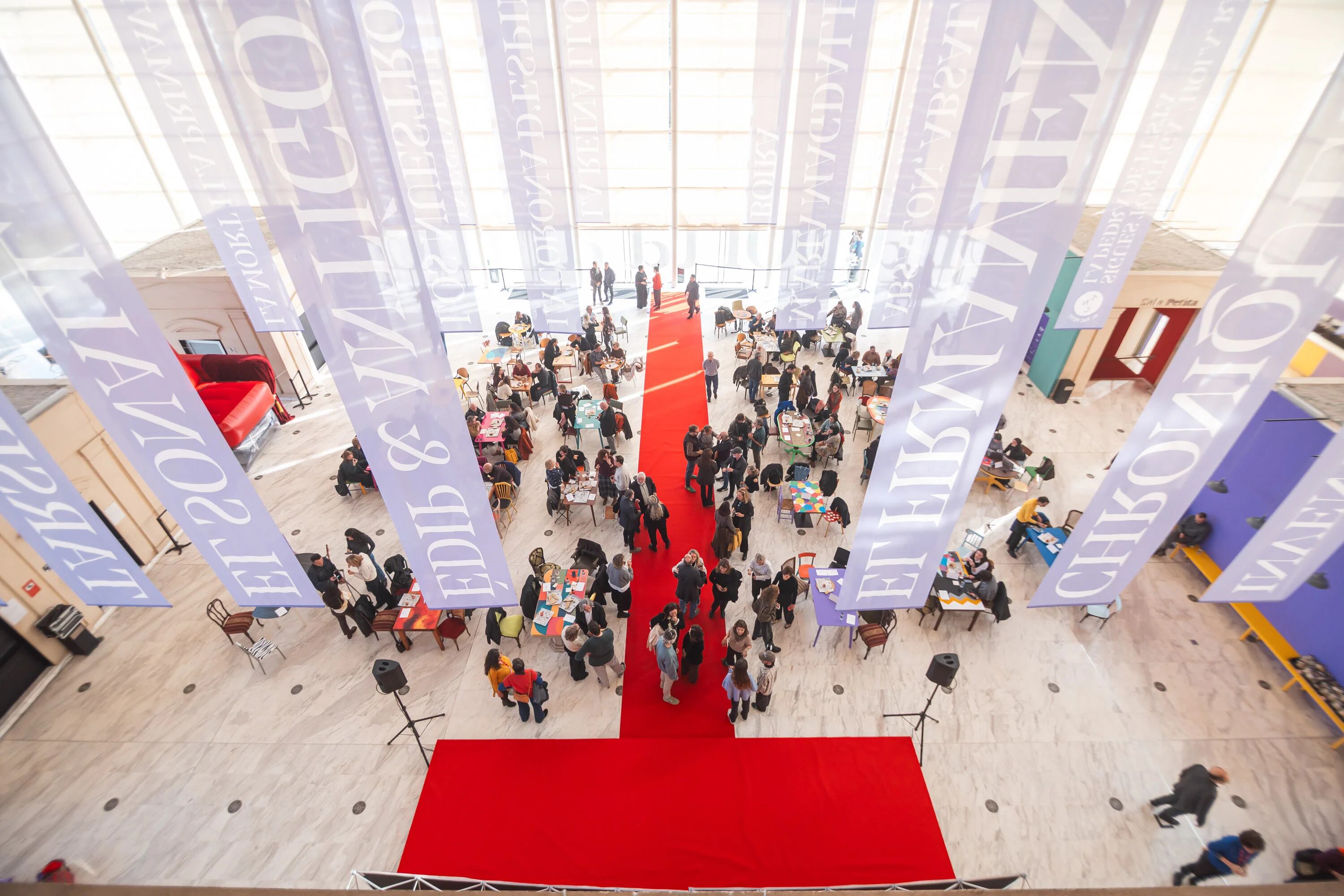 Presentació de la iniciativa cap Butaca buida al Teatre Nacional de Catalunya