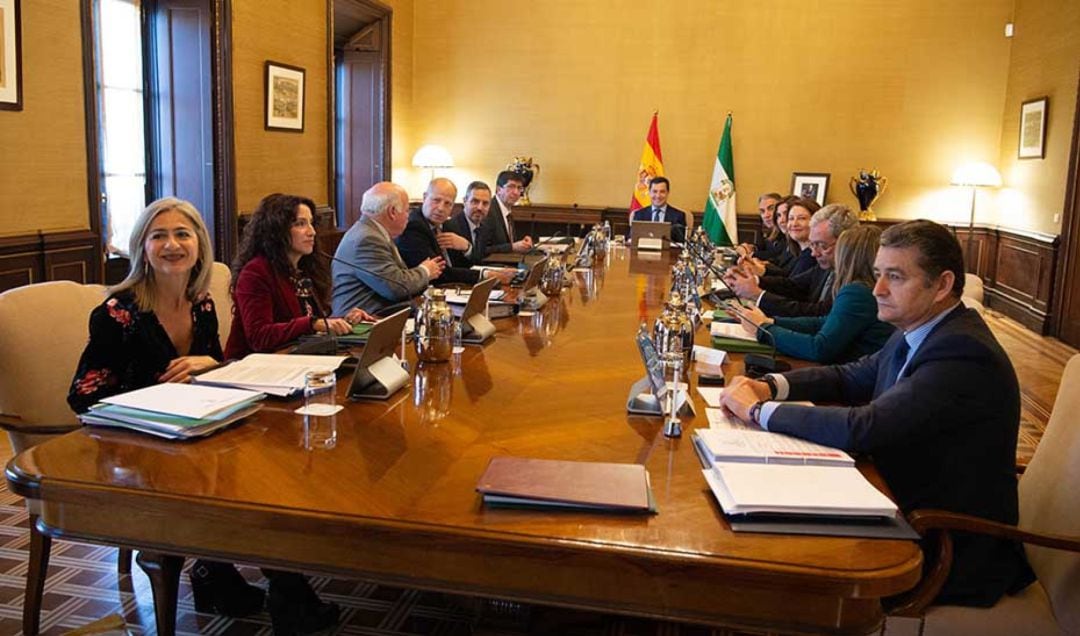 Reunión del Consejo de Gobierno de Andalucía