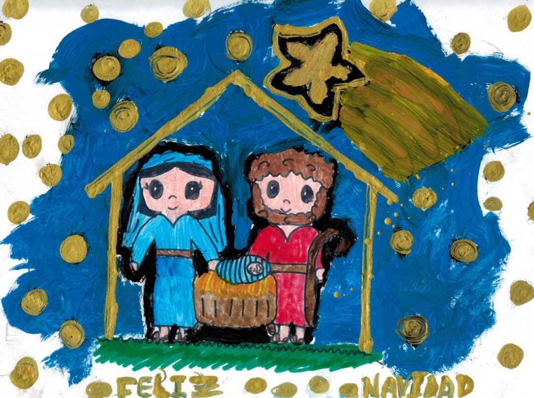 Dibujo ganador de Vera Iglesias 