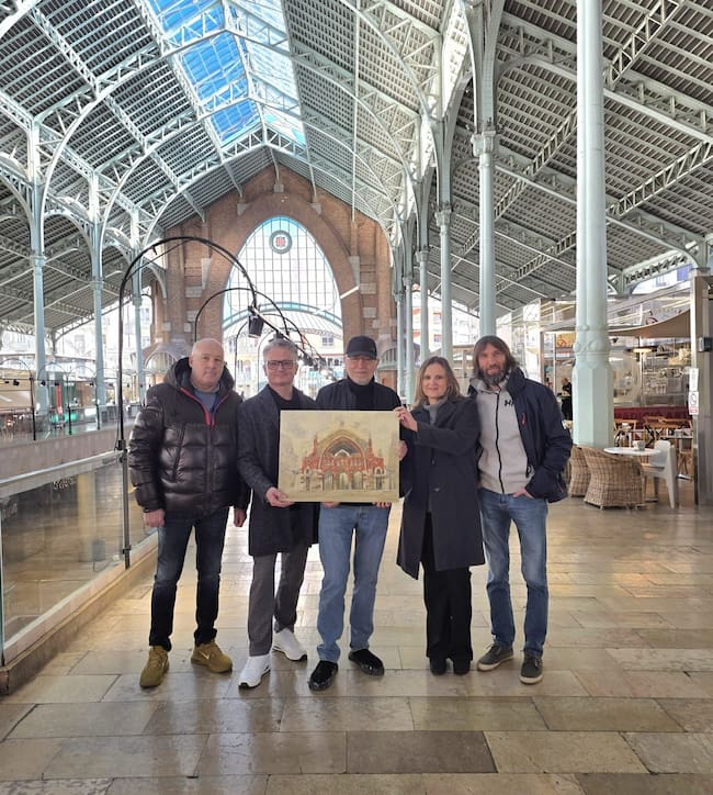 La primera edición de los premios del Mercado de Colón reconocerá a los galardonados con una serigrafía de Horacio Silva