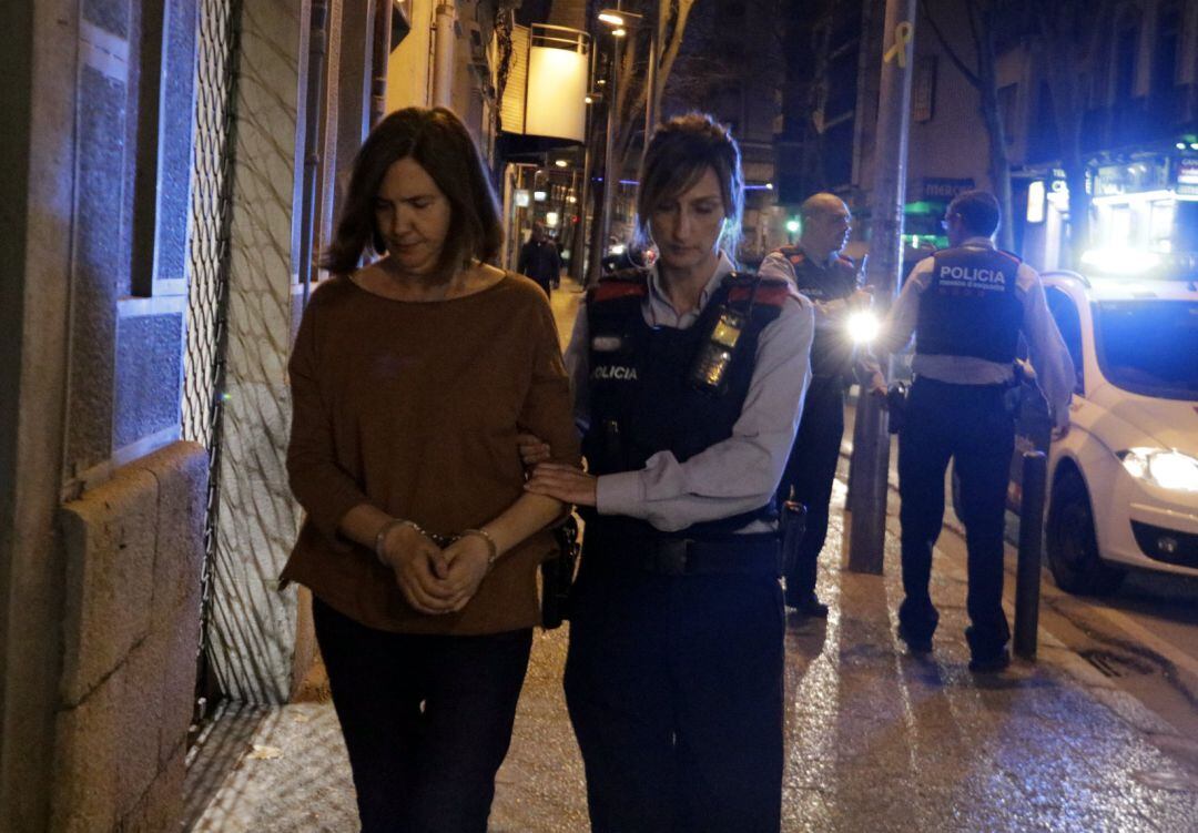 La mujer detenida por los Mossos, en una foto del pasado día 30 de diciembre.