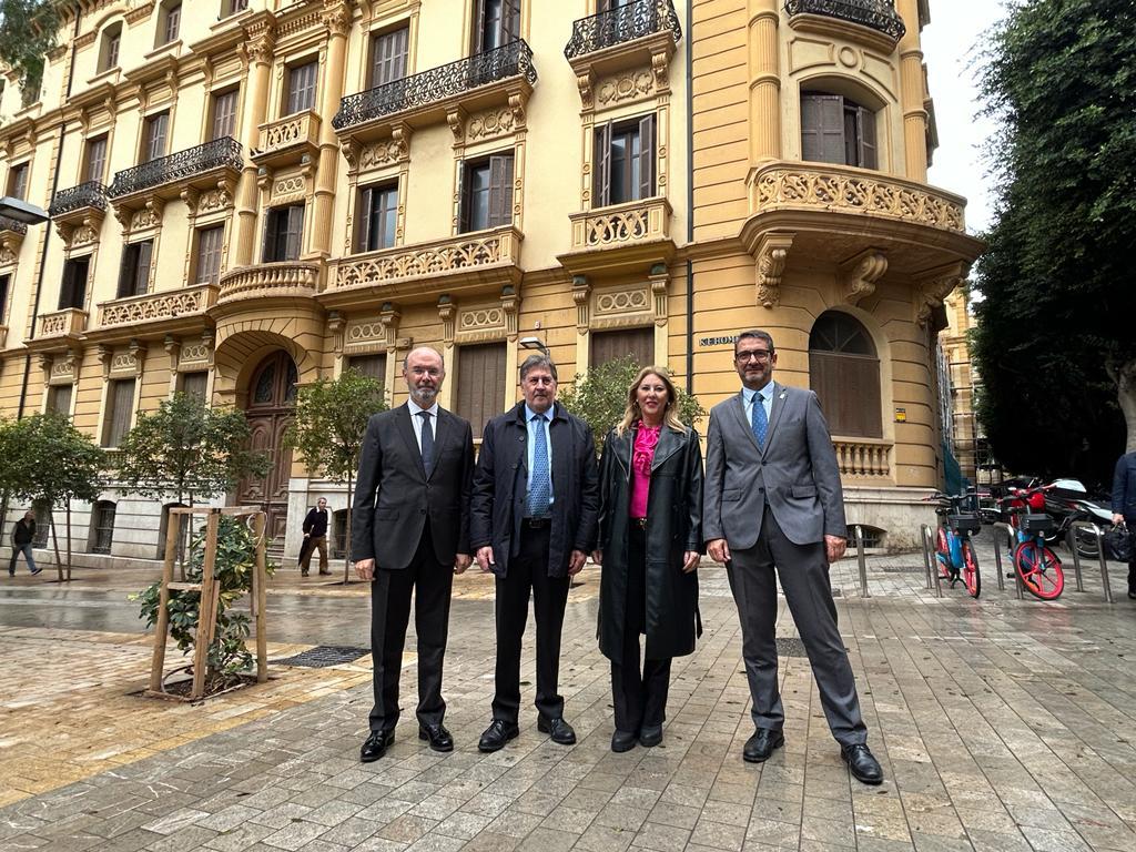 Un momento de la presentación del proyecto