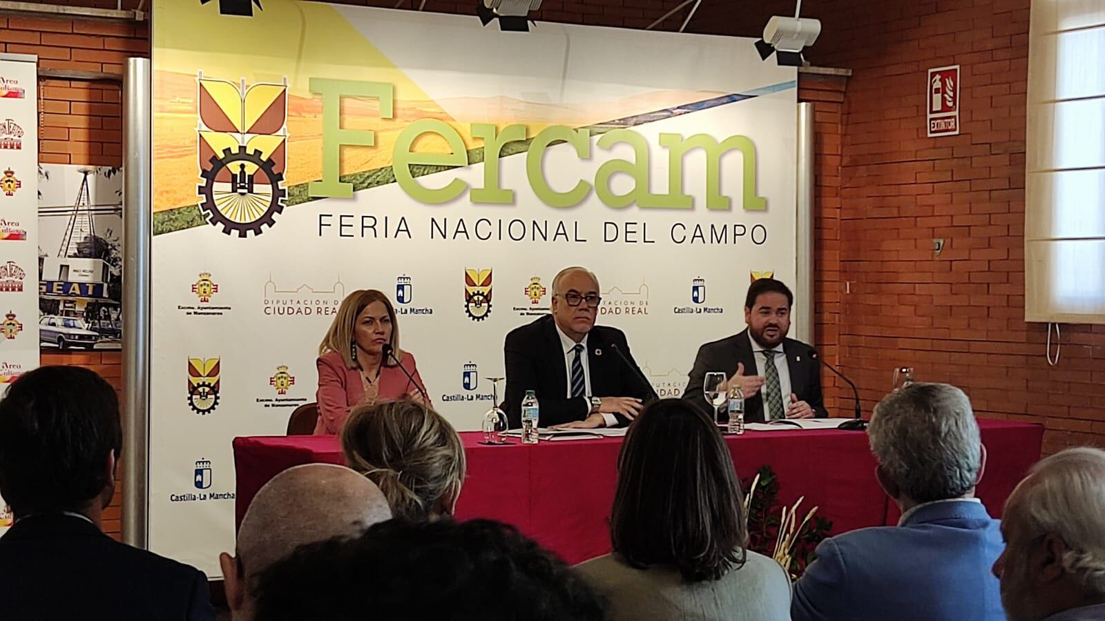 Presentación de la 60 edición de FERCAM en Manzanares (Ciudad Real)