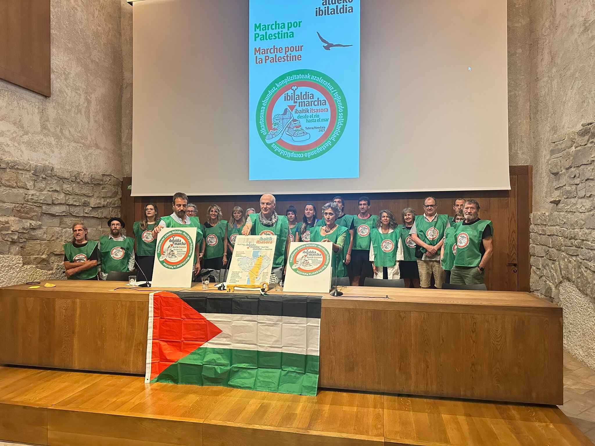 Un grupo de ciudadanos organiza la marcha &quot;Desde el río hasta el mar&quot; en apoyo a Palestina