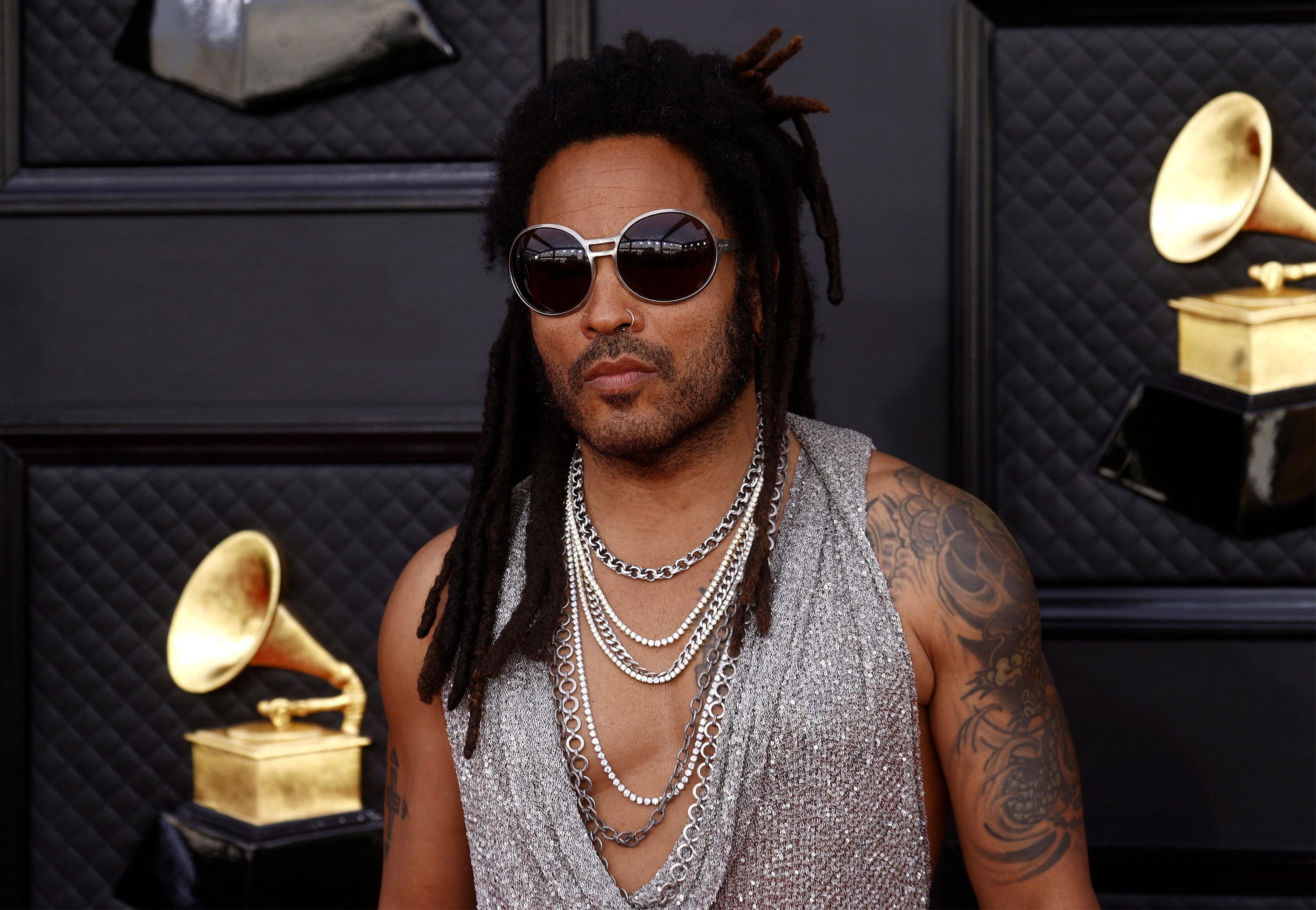 Lenny Kravitz, fiel a su estilo