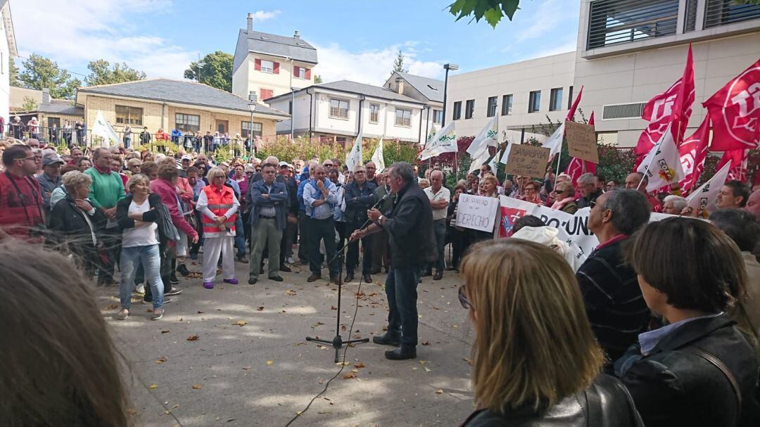 Manifestacion de Puebla de Sanabria