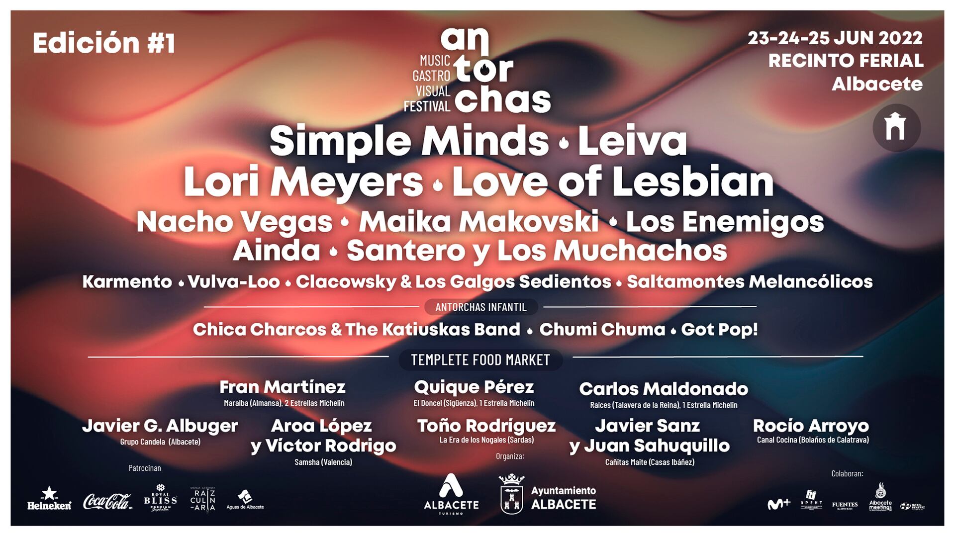 Cartel del Festival Antorchas