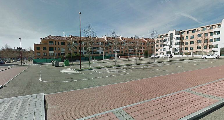 Plaza del Monasterio de San Benito, en Villa de Prado, lugar en el que se registró la pelea