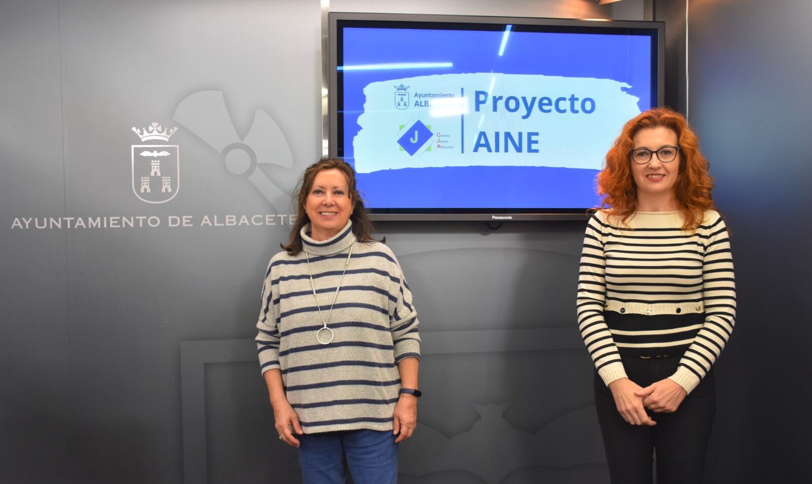 Rueda de prensa de la presentación del proyecto AINE