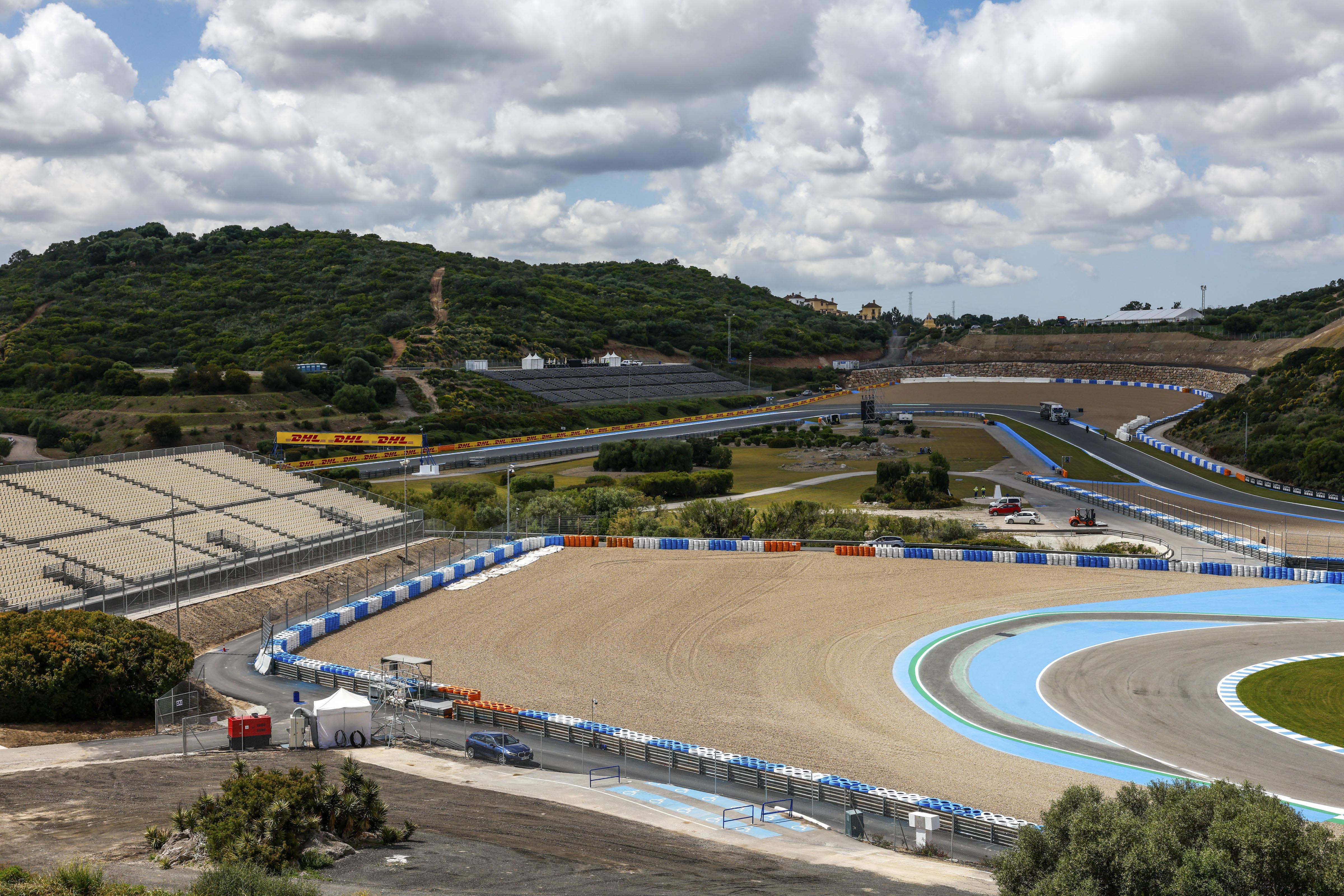 Aspecto que presenta el Circuito de Jerez