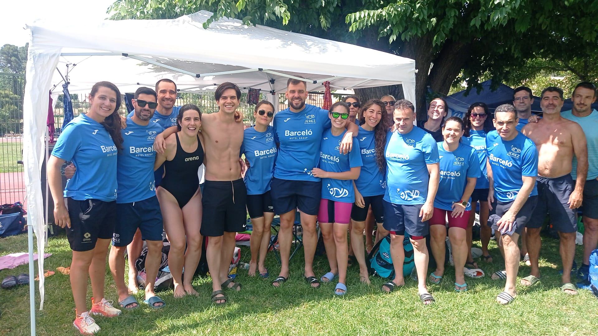 Nadadores del Jerez Natación Máster