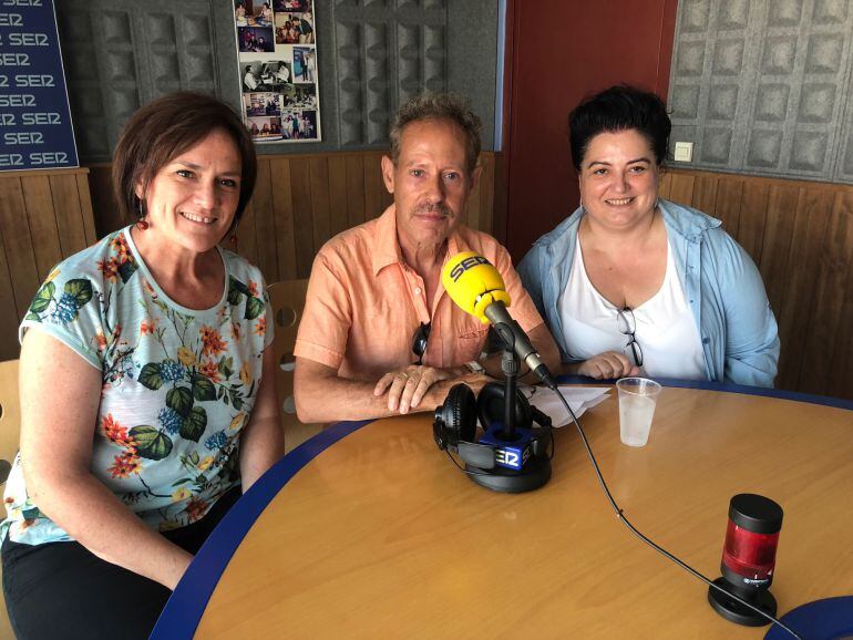 Diana Bustamante, Carles Guasch y Josefina Torres