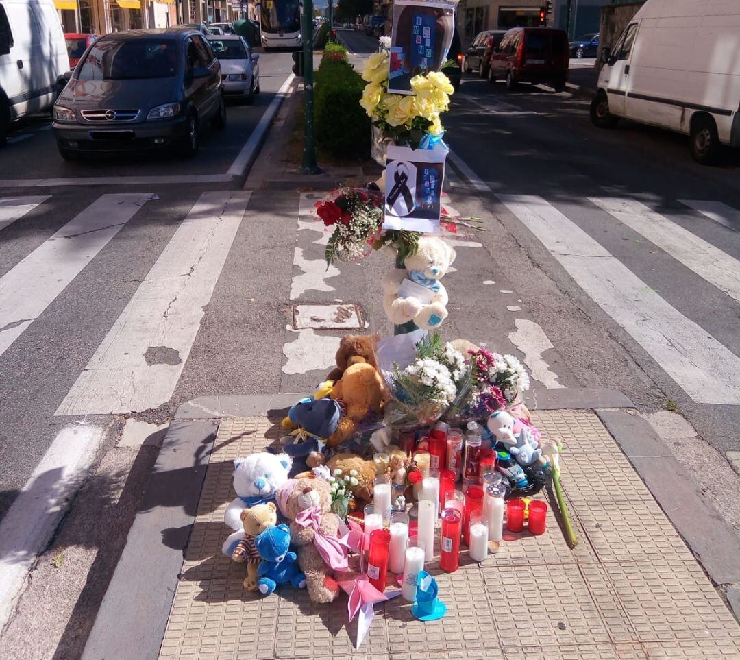Lugar en el que sucedió el atropello del pequeño