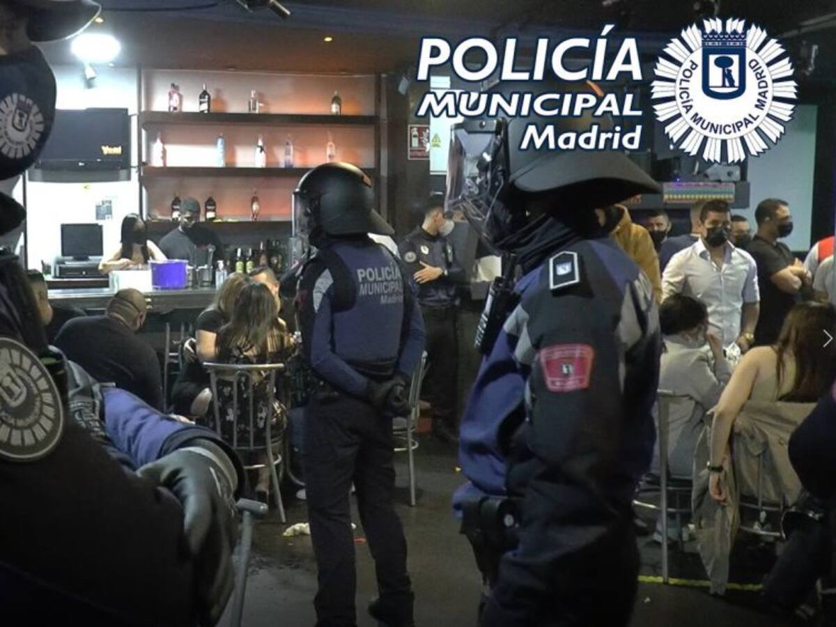 La policía interviene en 354 fiestas ilegales este fin de semana en Madrid