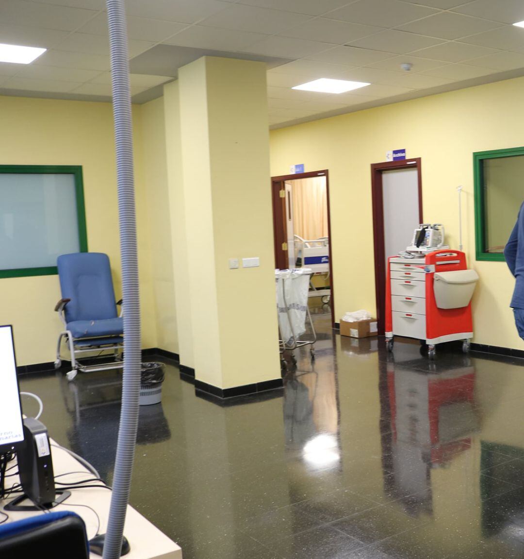 Instalaciones del hospital doctor José Molina Orosa de Arrecife, en Lanzarote.