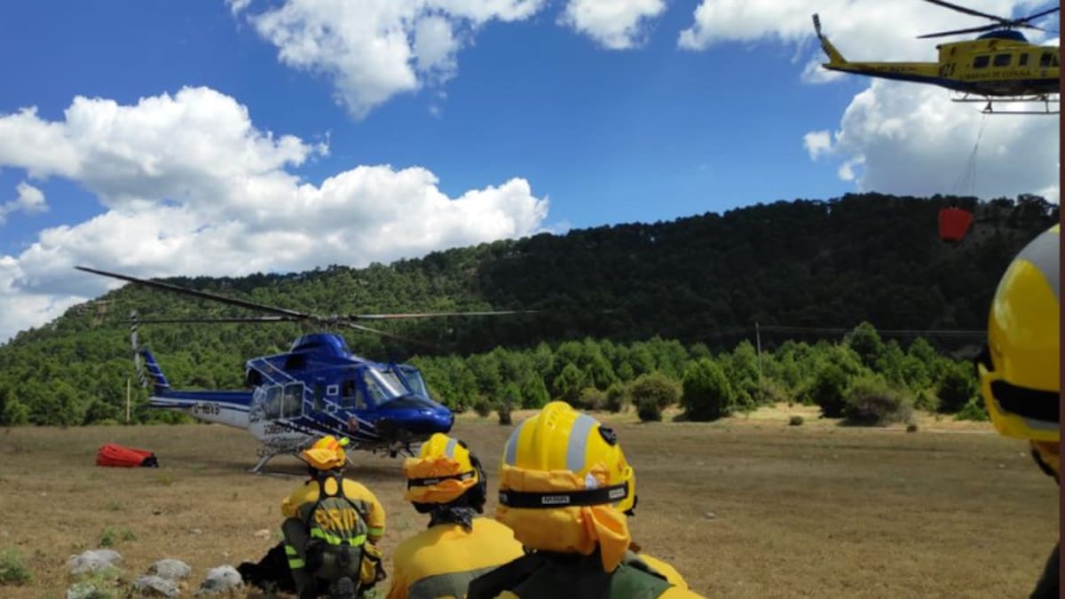 Estabilizado el incendio forestal que se declaró el pasado miércoles en Quesada
