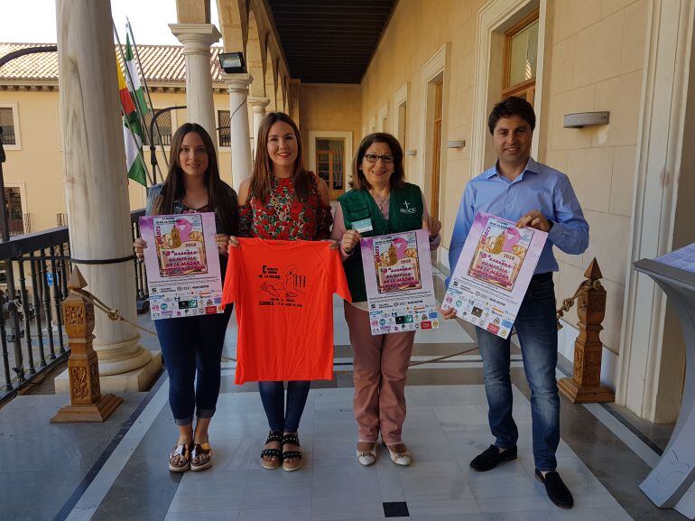 Acto de presentación de la carrera contra el cancer.