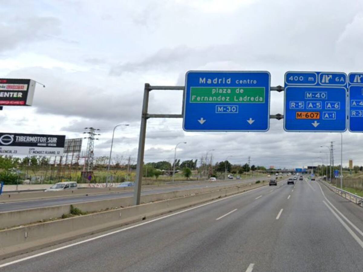 Herido grave un motorista tras salirse de la vía en la A-42