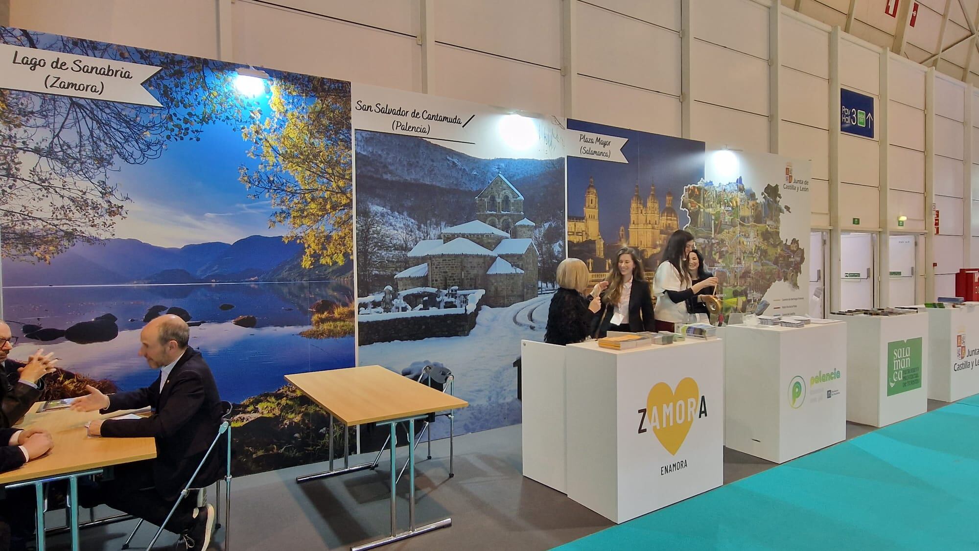 Jornada de reuniones productivas de la Diputación de Palencia en la ‘BTL Internacional Turismo de Lisboa’