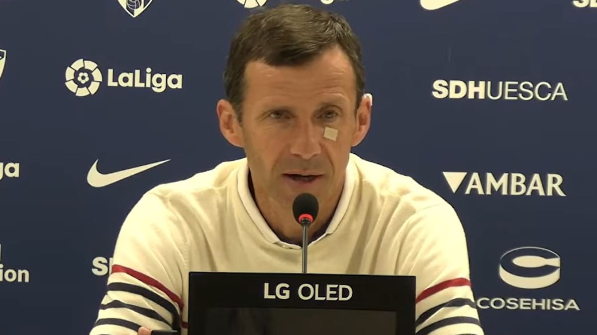 Ziganda habla del partido ante el Tenerife