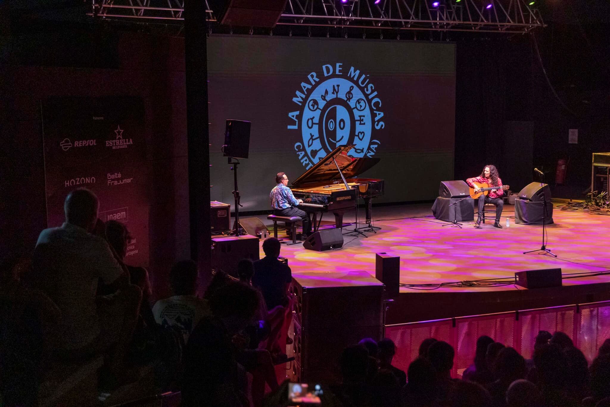 Michel Camilo y Tomatito, en un momento del concierto