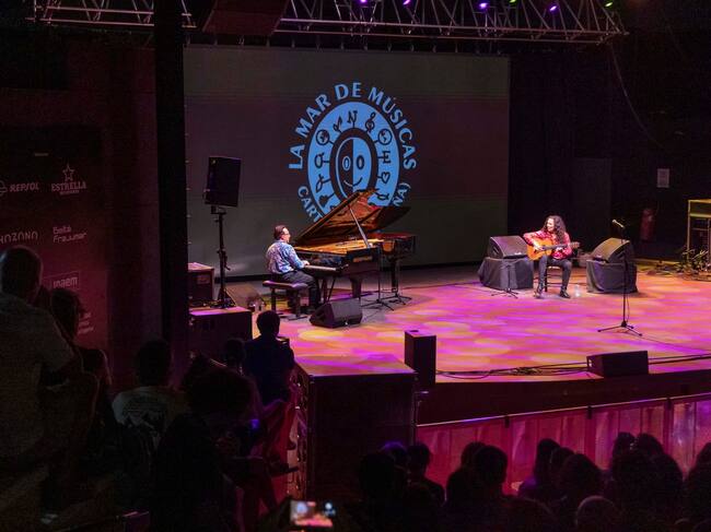 Michel Camilo y Tomatito, en un momento del concierto