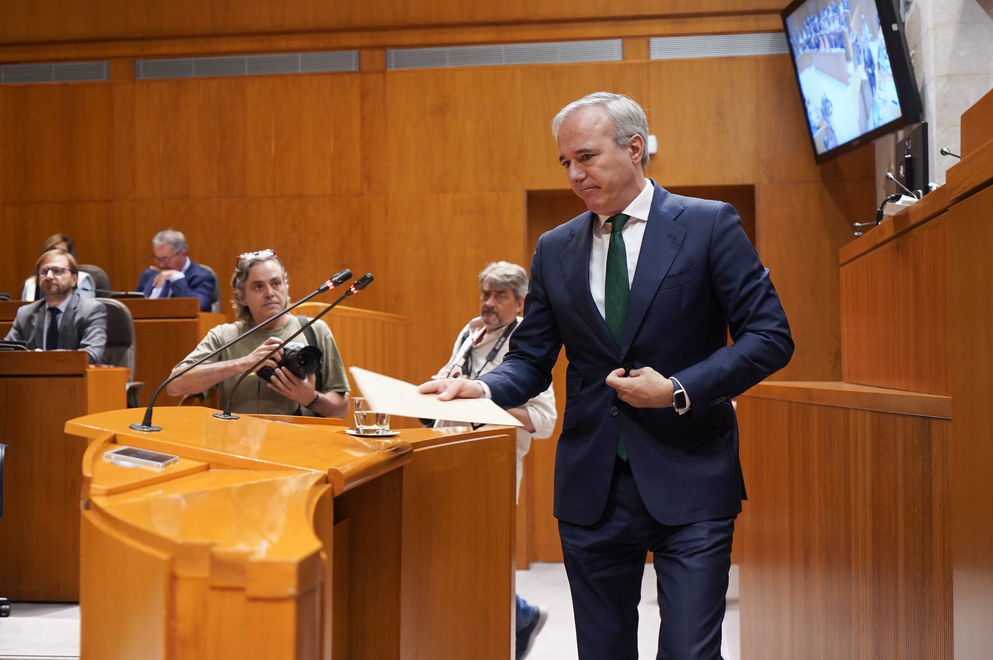 Jorge Azcón pide consenso para sacar adelante el estadio de la nueva Romareda