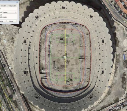 Foto Google Earth Nuevo Mestalla