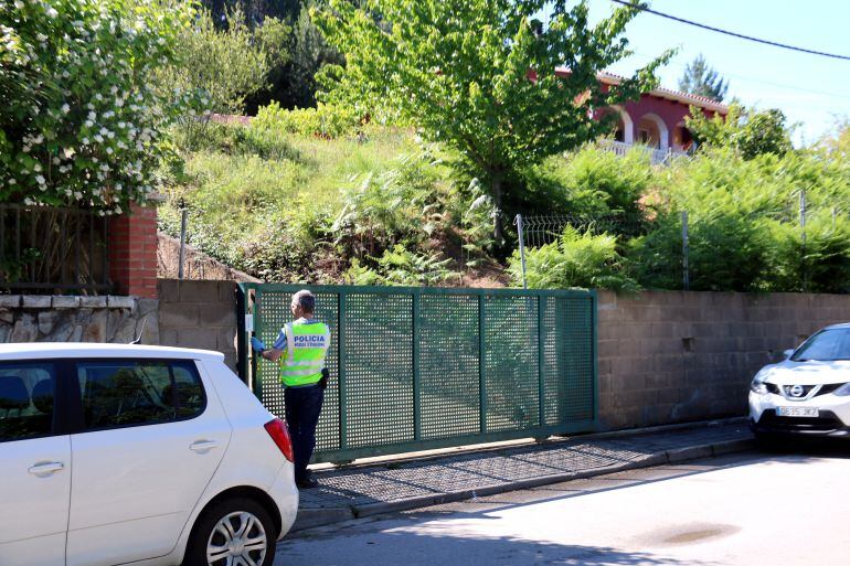 La casa de Can Fornaca on hi va haver l'assalt.