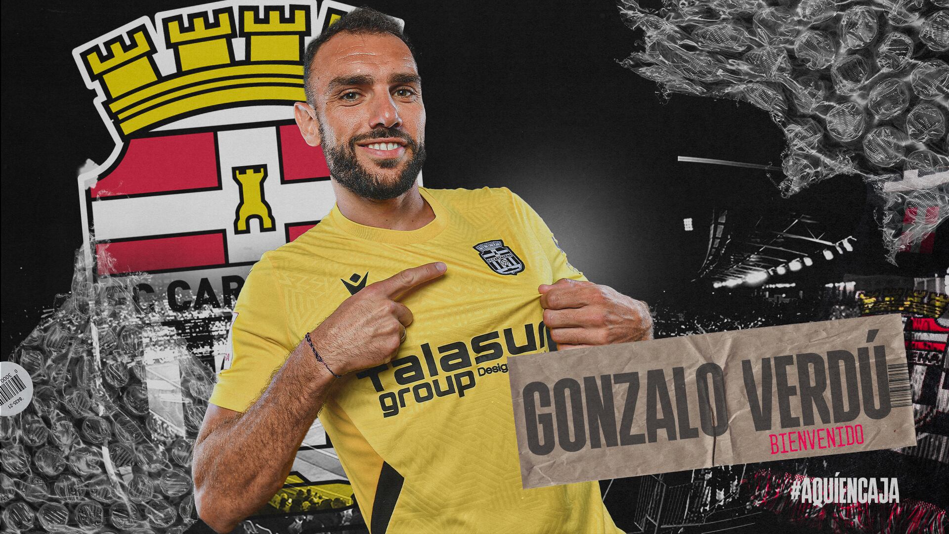 Gonzalo Verdú vuelve al FC Cartagena