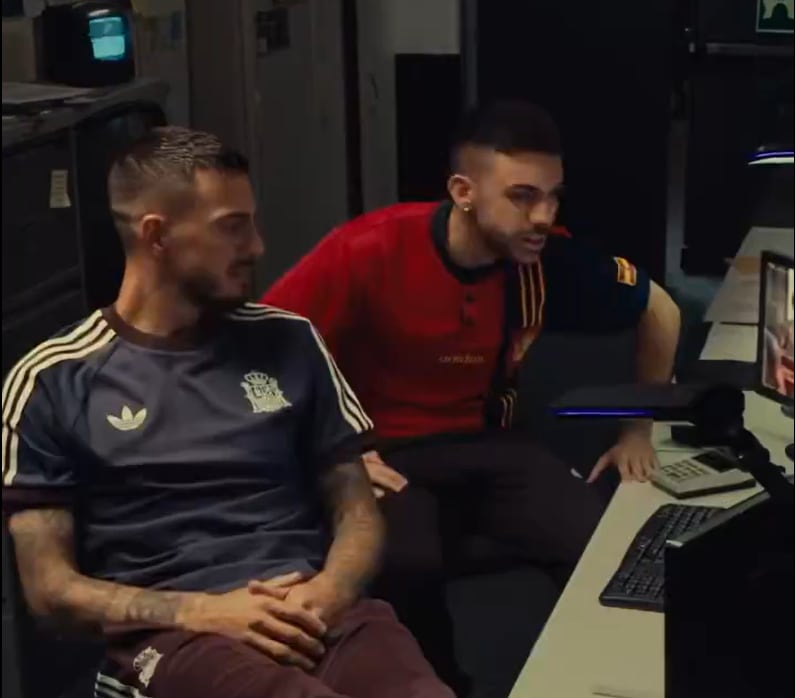 Adidas presentó un anuncio con jugadores de la Selección española acompañados de streamers y Xavi Alonso de cara a la Eurocopa 2024 de Alemania. (Captura de pantalla @adidas_ES en X)