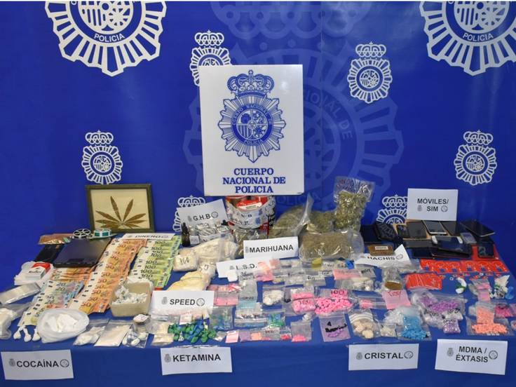 635.000 euros es el valor en el mercado ilícito de la droga incautada