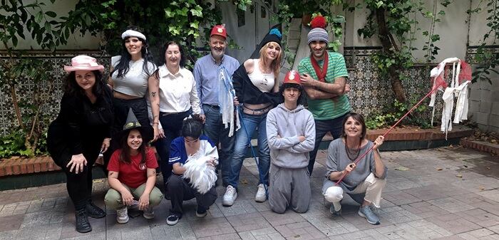 Participantes en los talleres de Barrio Vivo