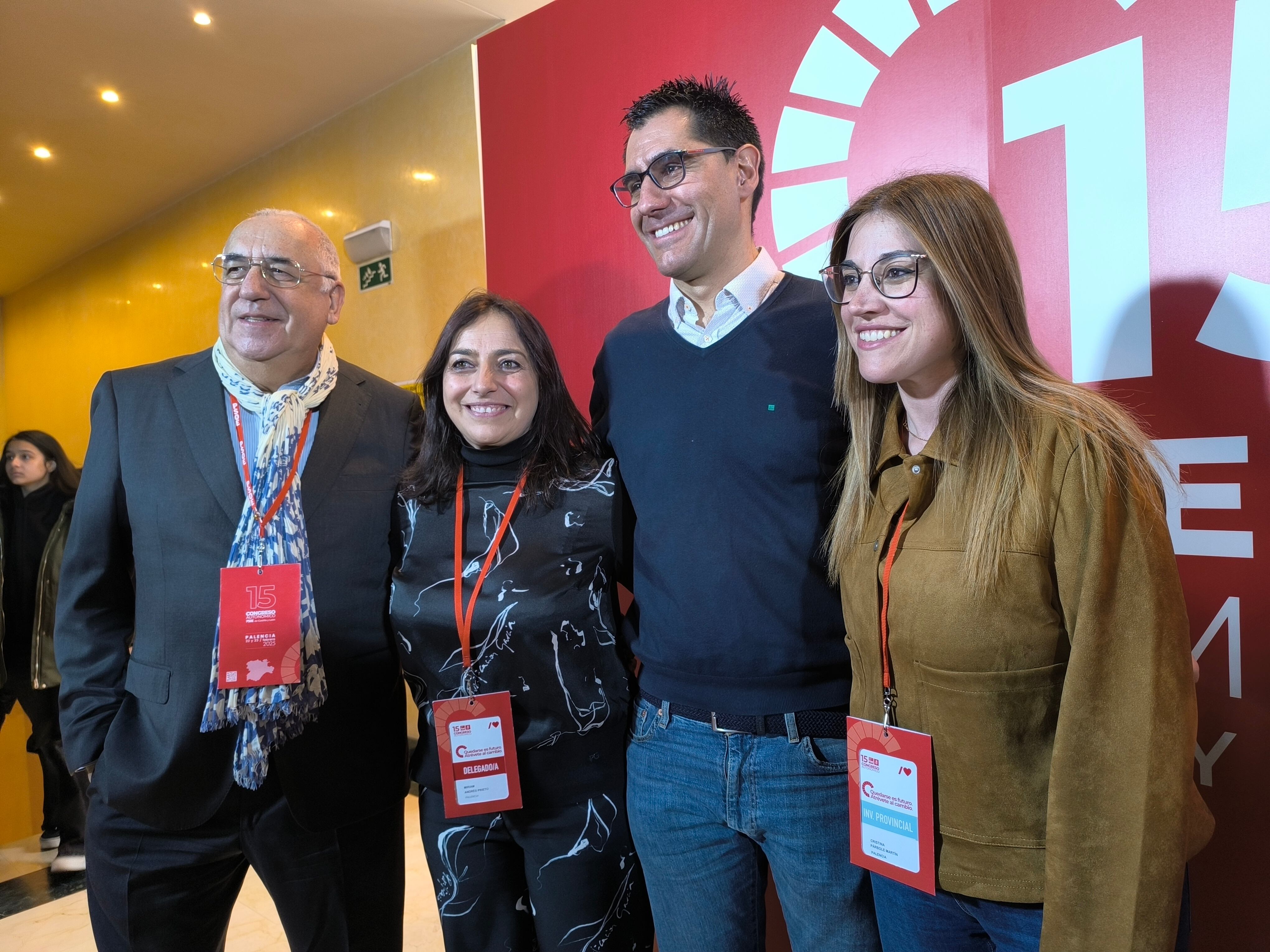 Agustín Martínez, Miriam Andrés, Antonio Villarrubia y Cristina Párbole