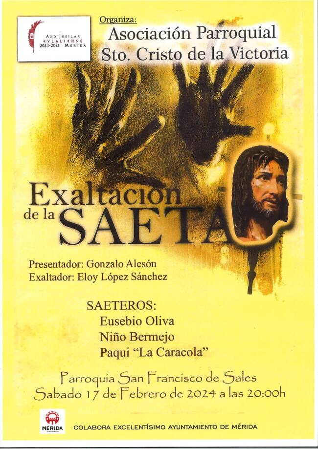 Cartel Exaltación de la Saeta