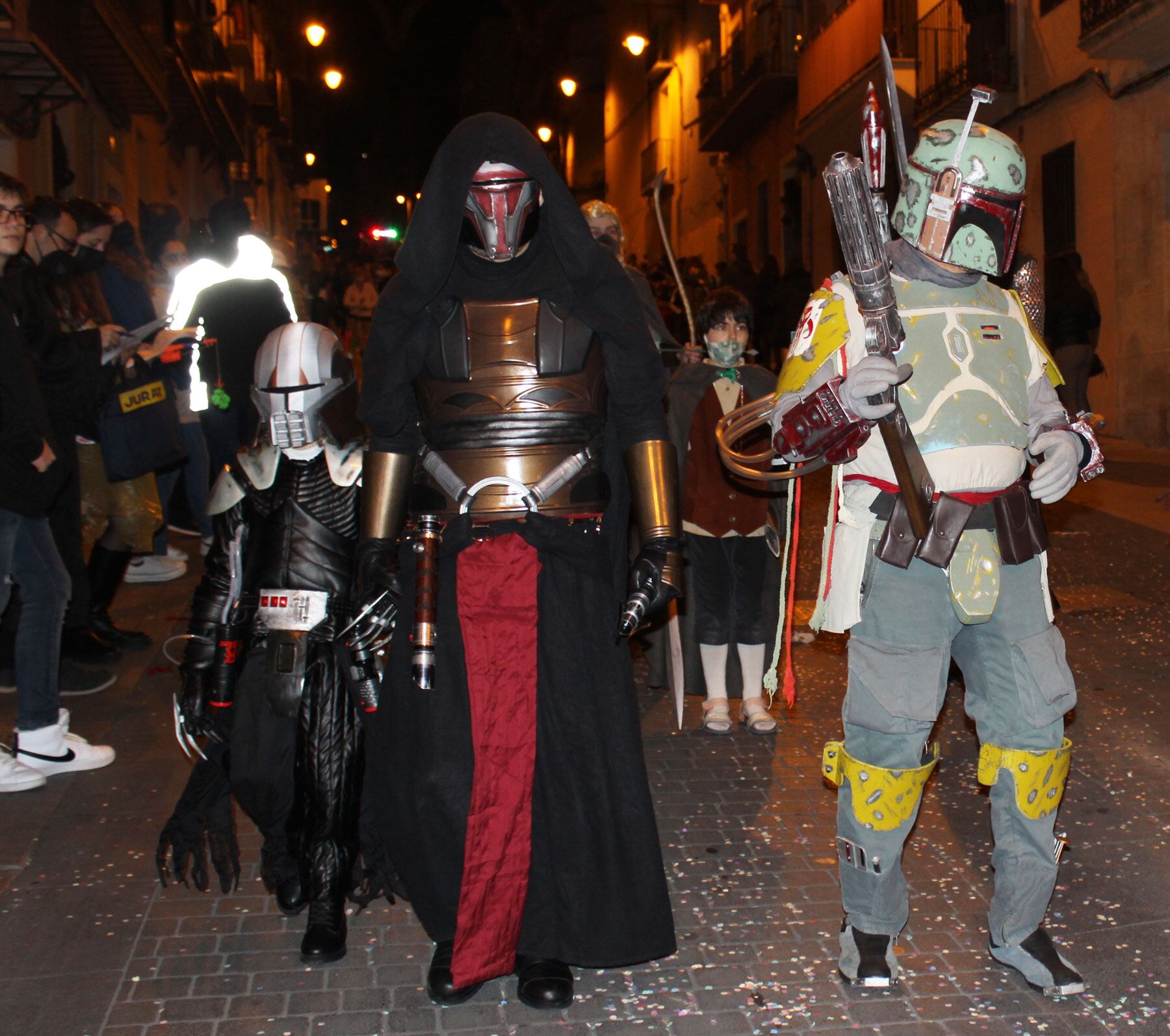 Imagen de archivo de un desfile de Carnestoltes en nuestras calles