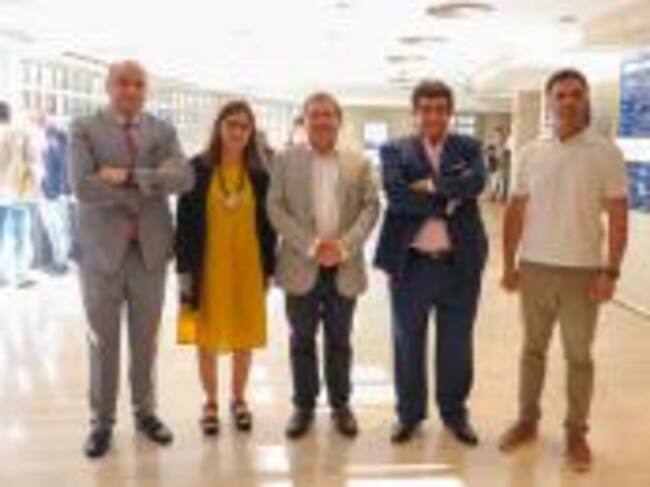 Francisco José García, Regina Leal, Adolfo Muñiz, Cesáreo Peco y Jesús Manchón