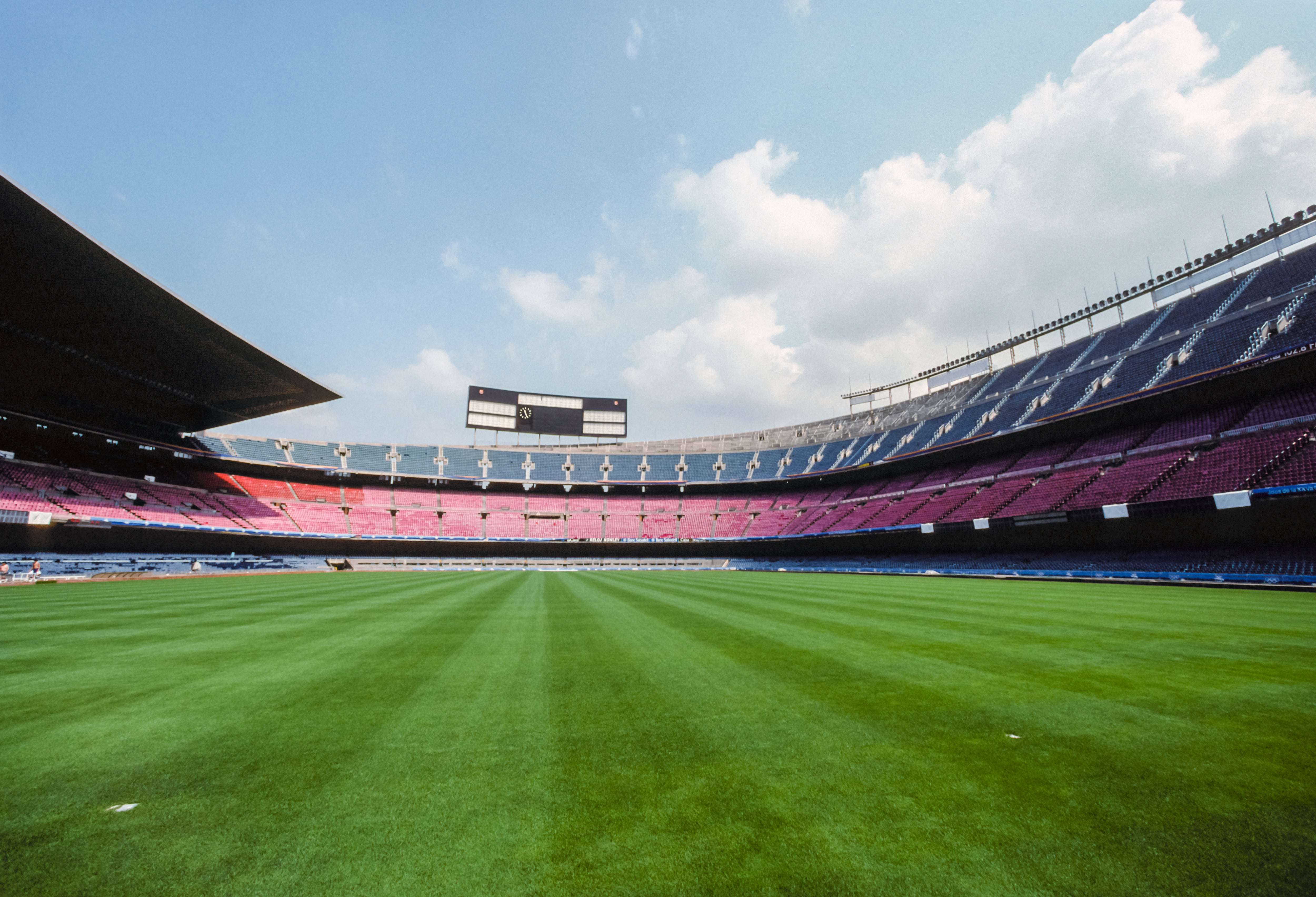 Estadio de Montjuic.