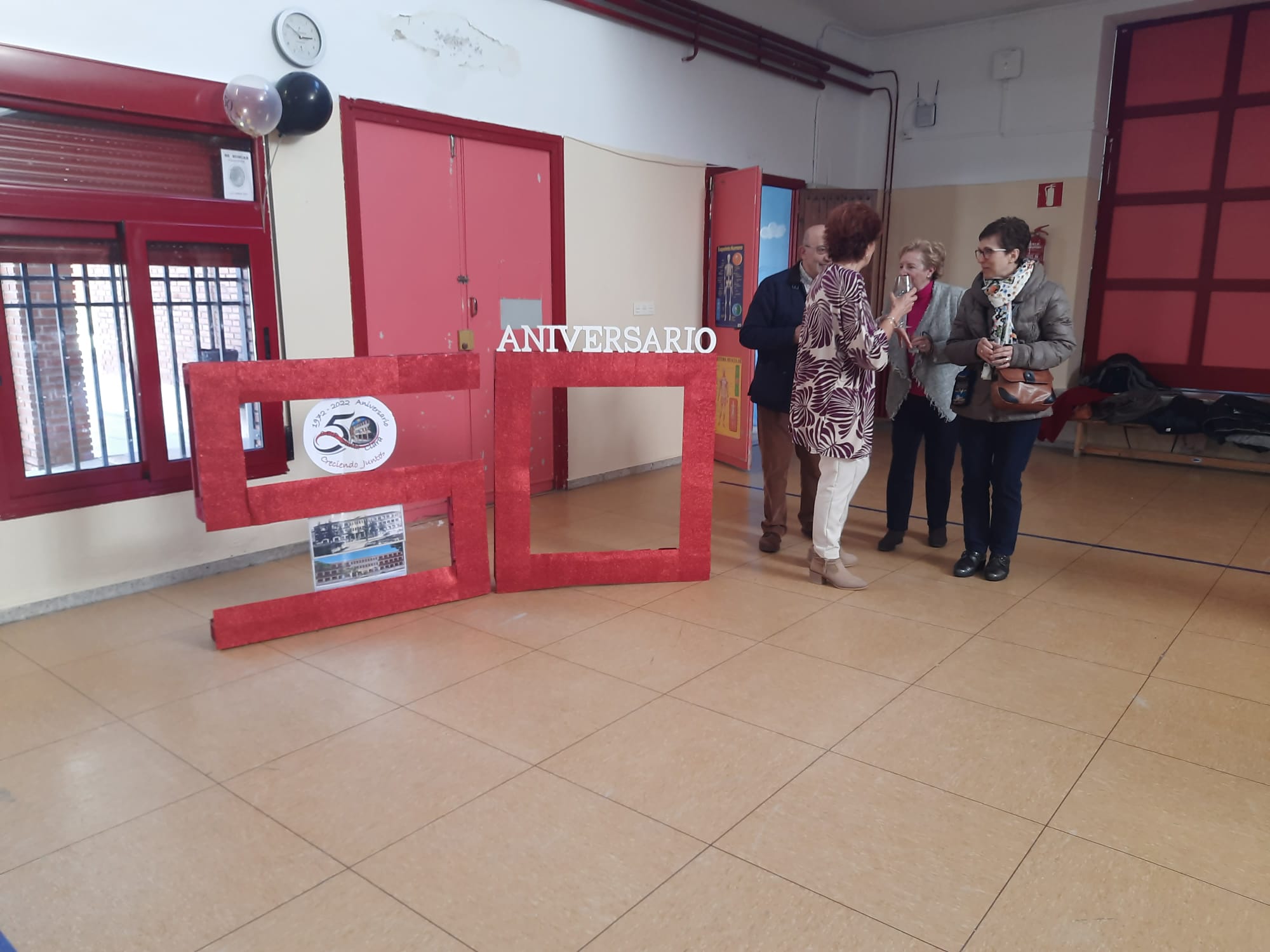 Antiguos profesores del CEIP Santa Clara