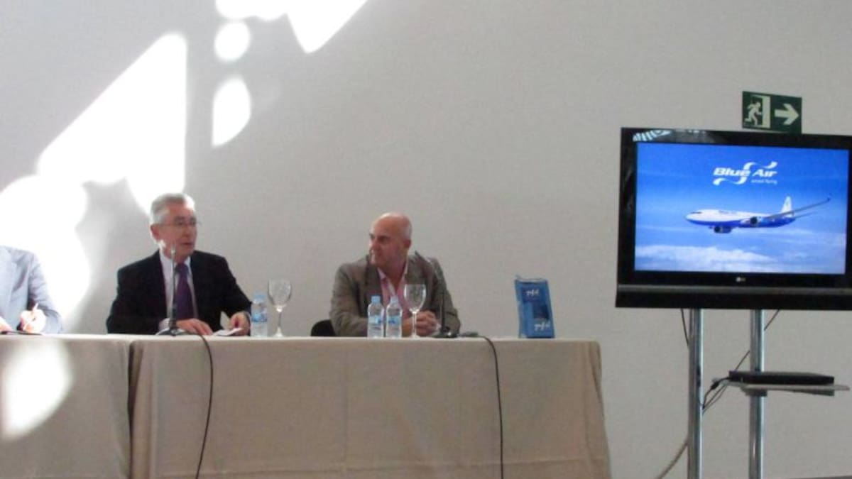 Blue-air presenta la ruta Castellón-Bucarest