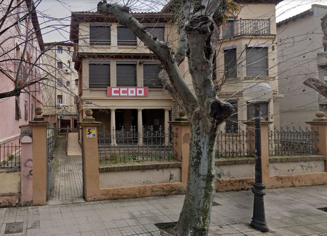 Sede de Comisiones Obreras en Huesca