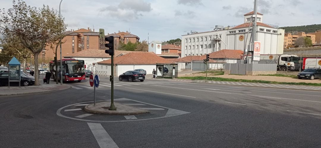 La glorieta se quiere ubicar en el cruce con la Plaza de Segundo Pastor