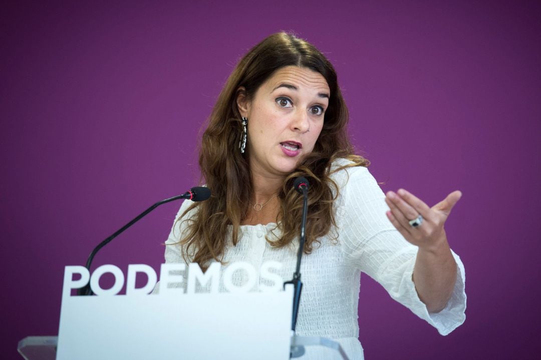 La exportavoz de Podemos Noelia Vera