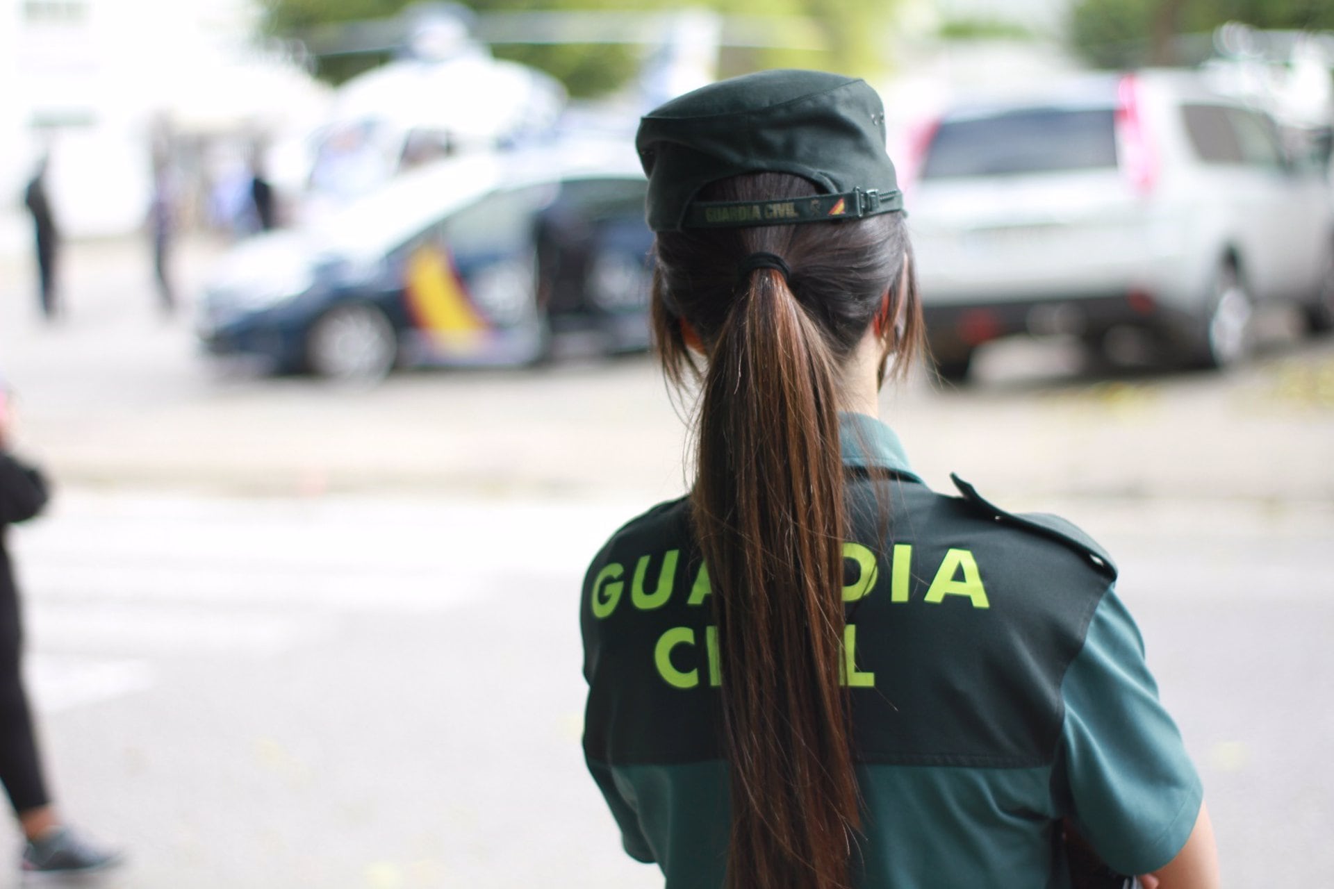 Una agente de la Guardia Civil en una imagen de archivo